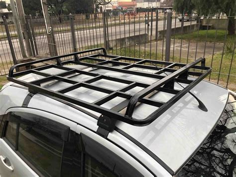 Parrilla corta (portaequipajes) instalada en una Volkswagen Kombi.