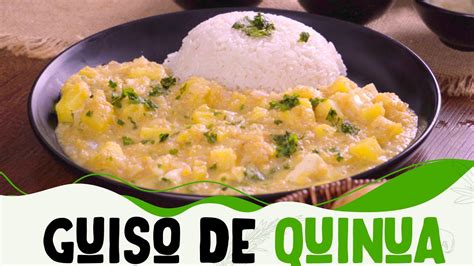 Fotografía de un plato peruano a base de quinua y verduras.
