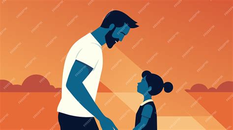 Ilustración de un padre e hijo compartiendo un momento en la parrilla.