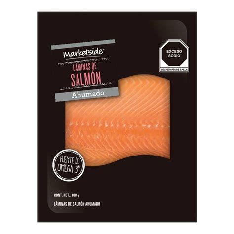 Infografía comparativa de láminas de salmón de corte uniforme (Perfect Portion) vs. corte irregular