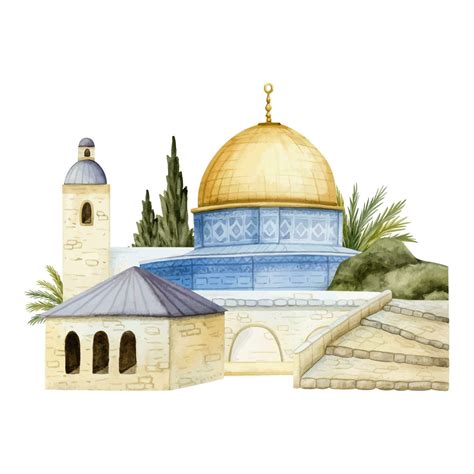 ilustración del antiguo Templo de Jerusalén con dos cabras