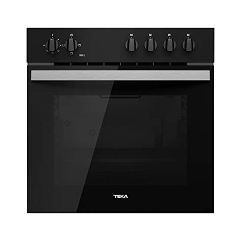 Diseño exterior del horno Teka HT-490 con puerta de cristal templado