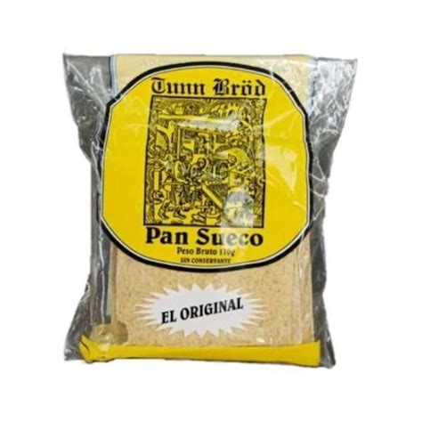 Imagen de la etiqueta del Pan Sueco El Original Tunn Brod 180G