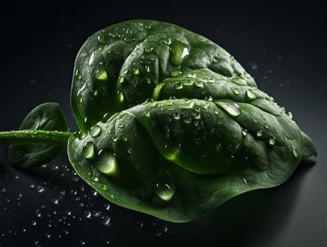 Foto de rúcula fresca con gotitas de agua