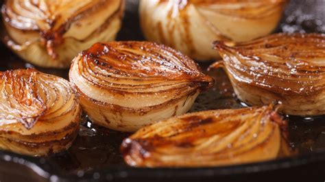 Cebollas asadas en el horno con especias