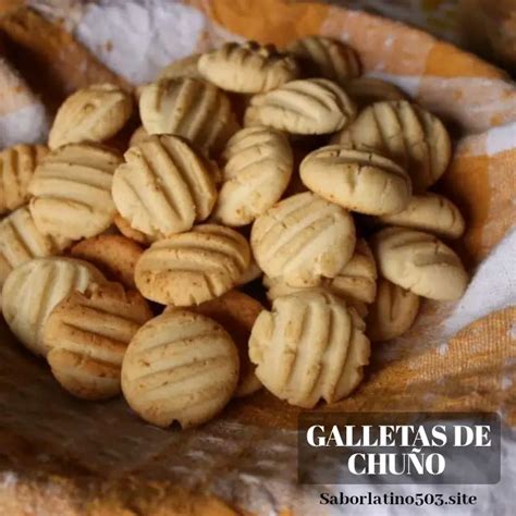 Plato de galletas de chuño artesanal y comercial