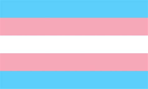 Diseño de la bandera de orgullo trans creada por Monica Helms.