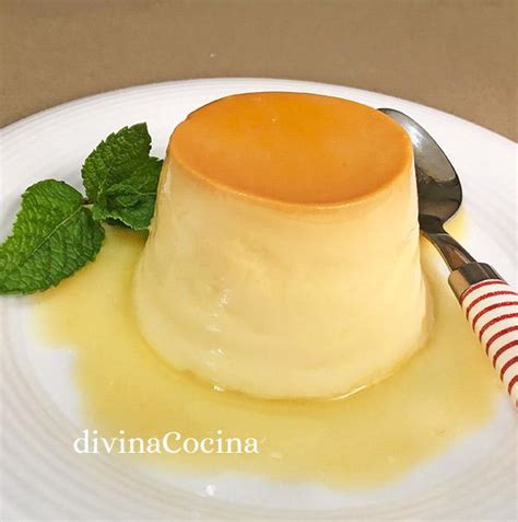 Ingredientes básicos para el flan de chocolate blanco