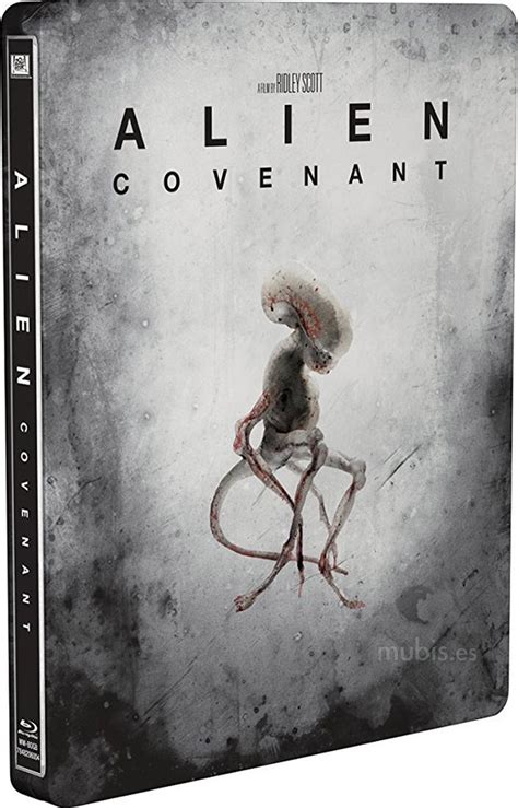 Diseño de la carátula del Blu-ray de Alien: Covenant y presentación del libro-disco de la precuela