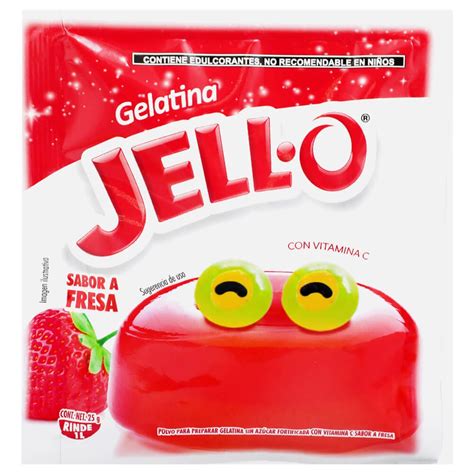 Imagen de gelatina neutra en polvo y preparada.