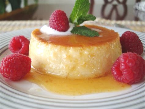 Flan de quinua y manzana con decoración