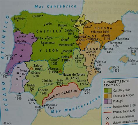 Mapa histórico de la distribución de las comunidades moriscas en la península ibérica durante el siglo XVII