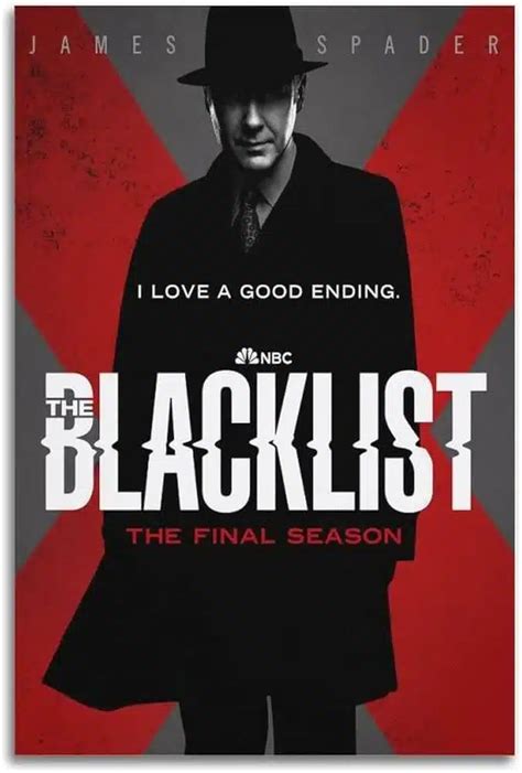 Póster de la serie The Blacklist con sus protagonistas