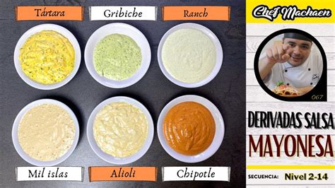 infografía comparativa de bases de salsa tártara: mayonesa vs. emulsión ligera