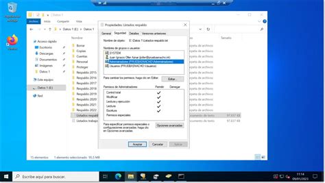 Captura de pantalla del proceso de configuración y otorgamiento de permisos para WAMR