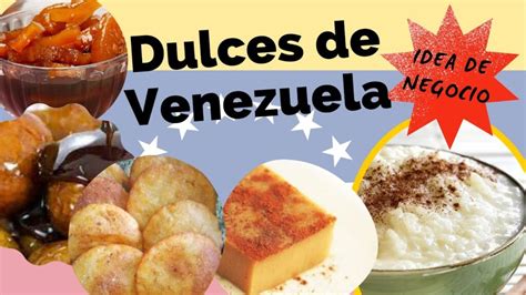 Infografía de ingredientes comunes en postres venezolanos
