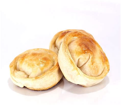 Primer plano de un repulgue de empanada