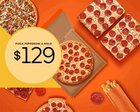 Captura de pantalla del menú de Tavolini Pizzas en Uber Eats