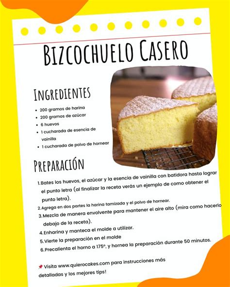 Esquema visual de la estructura del bizcochuelo: huevos batidos, ingredientes tamizados y movimientos envolventes.