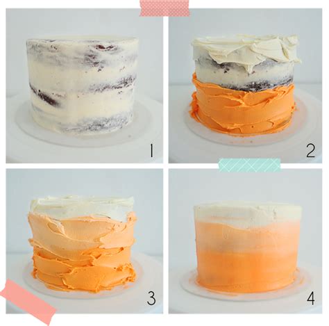 Técnica de doble capa para alisar una torta con buttercream