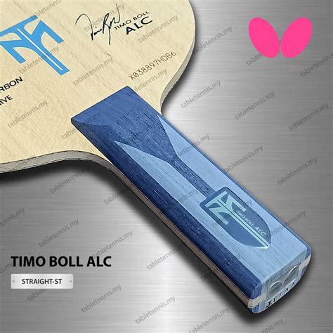 Diagrama de la estructura de las palas Timo Boll ALC y Spirit