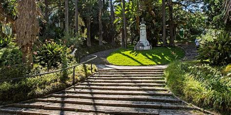 Vista panorámica del Jardín Botánico de Caldas de Reis junto al río Umia