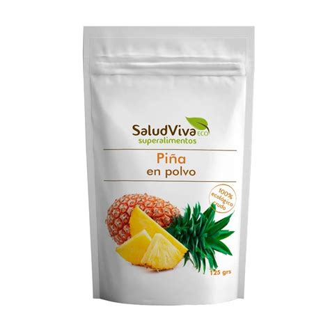 Variedad de productos con piña en polvo