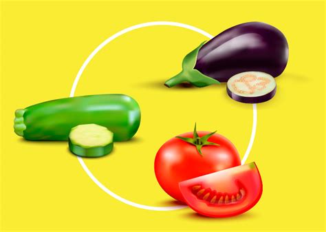 Imagen de un plato de berenjenas y zapallitos italianos salteados con tomates.
