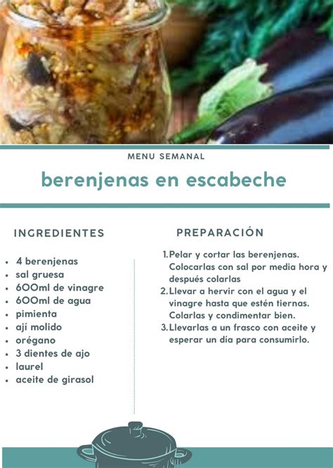 Infografía sobre los ingredientes clave del escabeche y sus funciones