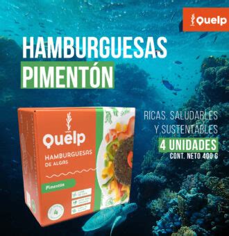 Foto: variedad de productos Quelp a base de algas