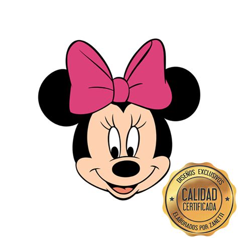 ilustraciones detalladas de cómo modelar las diferentes partes de la cara de Minnie Mouse con fondant