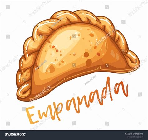 Ilustración mostrando el borde de una empanada antes y después de ser repulgada.