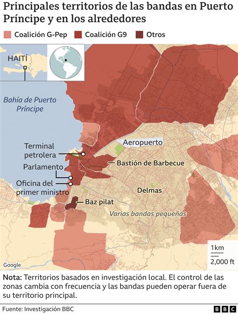 Mapa gastronómico de Puerto Príncipe destacando las zonas de mercados de comida callejera