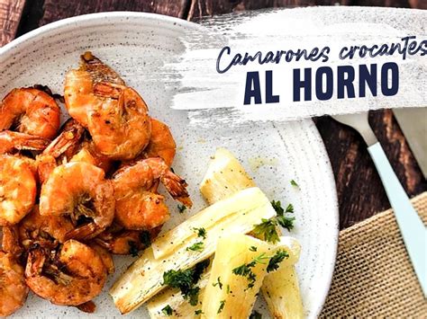 Infografía comparativa: perfil nutricional de camarones fritos frente a camarones al horno