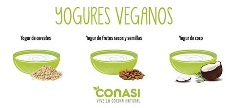 Infografía: Tipos de bases para yogures vegetales