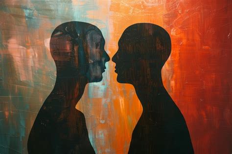 Gráfico abstracto que muestra la evolución de dos figuras unidas, desde la vulnerabilidad hasta la fortaleza compartida.