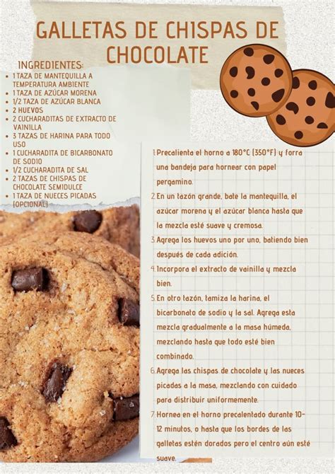 Infografía detallada de los ingredientes principales de las galletas Gocciole