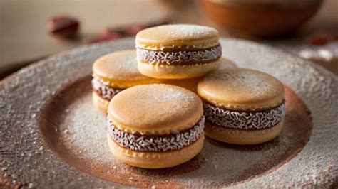 Variedad de dulces artesanales chilenos, como alfajores, dulces de membrillo y manjar, típicos de Curacaví.