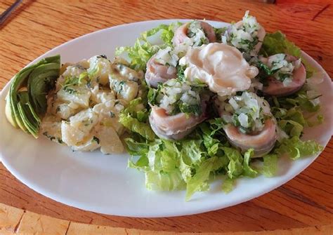 Plato de locos con papas mayo en Restaurant Loyola