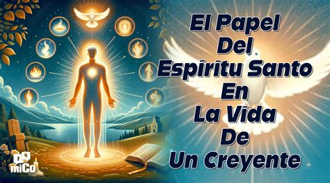 Diagrama que ilustra la conexión entre el creyente, el Espíritu Santo y Cristo.