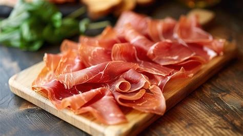 Imagen de una tabla de jamón español variada con diferentes cortes