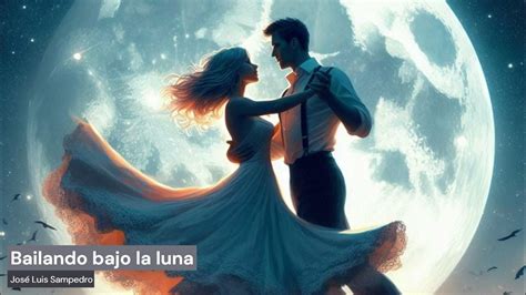 Pareja bailando salsa bajo la luna