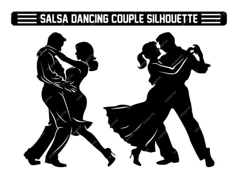 infografía con siluetas de personas bailando salsa y iconos representando beneficios para la salud física y mental