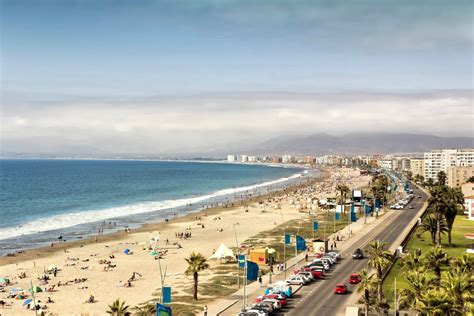 Vista de la Avenida del Mar en La Serena