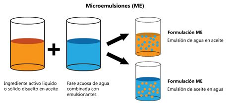 Infografía detallando los diferentes tipos de esencias (agua, microemulsión, loción lechosa) y sus beneficios para la piel.