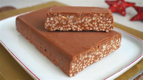 Turrón de chocolate y arroz inflado