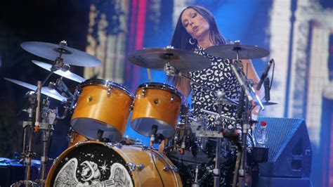 Fotografía de Juanita Parra, baterista de Los Jaivas