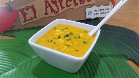 Ingredientes para salsa de ají amarillo