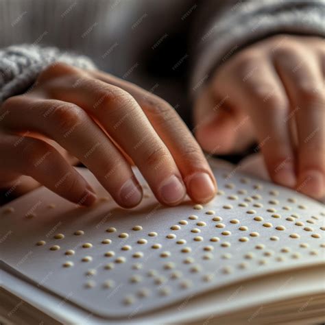 Imagen de una mano leyendo un libro en Braille