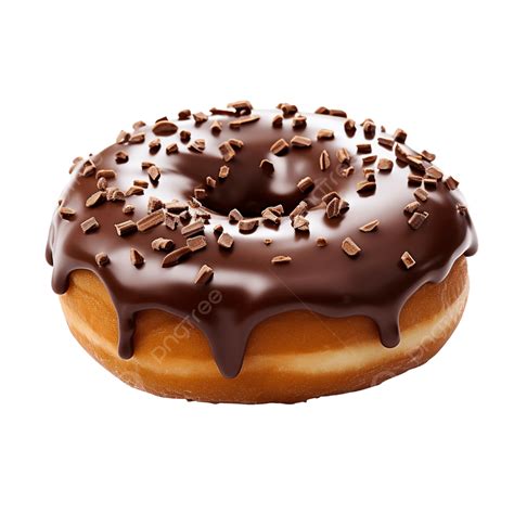 Dona de chocolate como postre popular